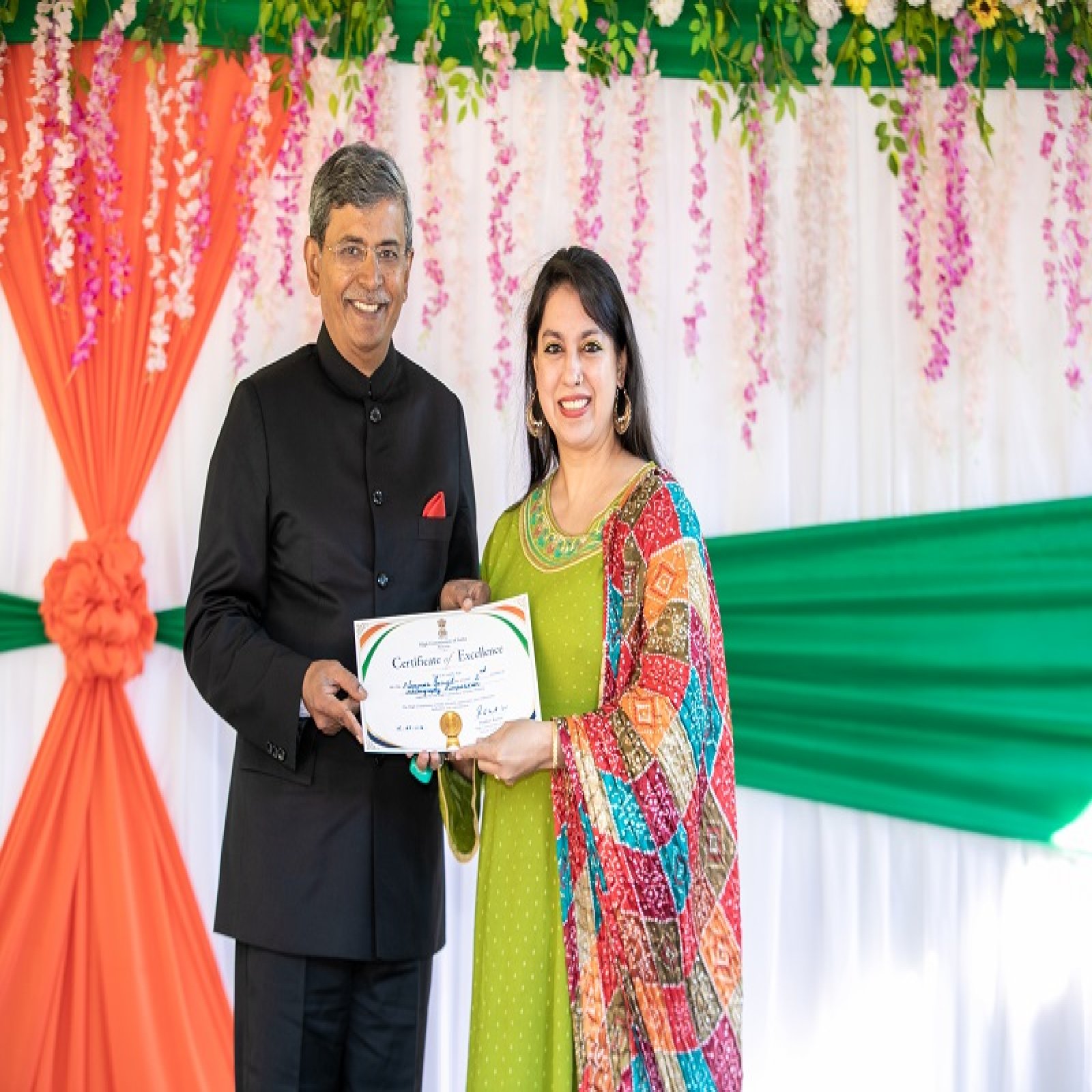 80th Independence Day Flag Hoisting Ceremony organised by the High Commission of India at India House on 15 August 2026