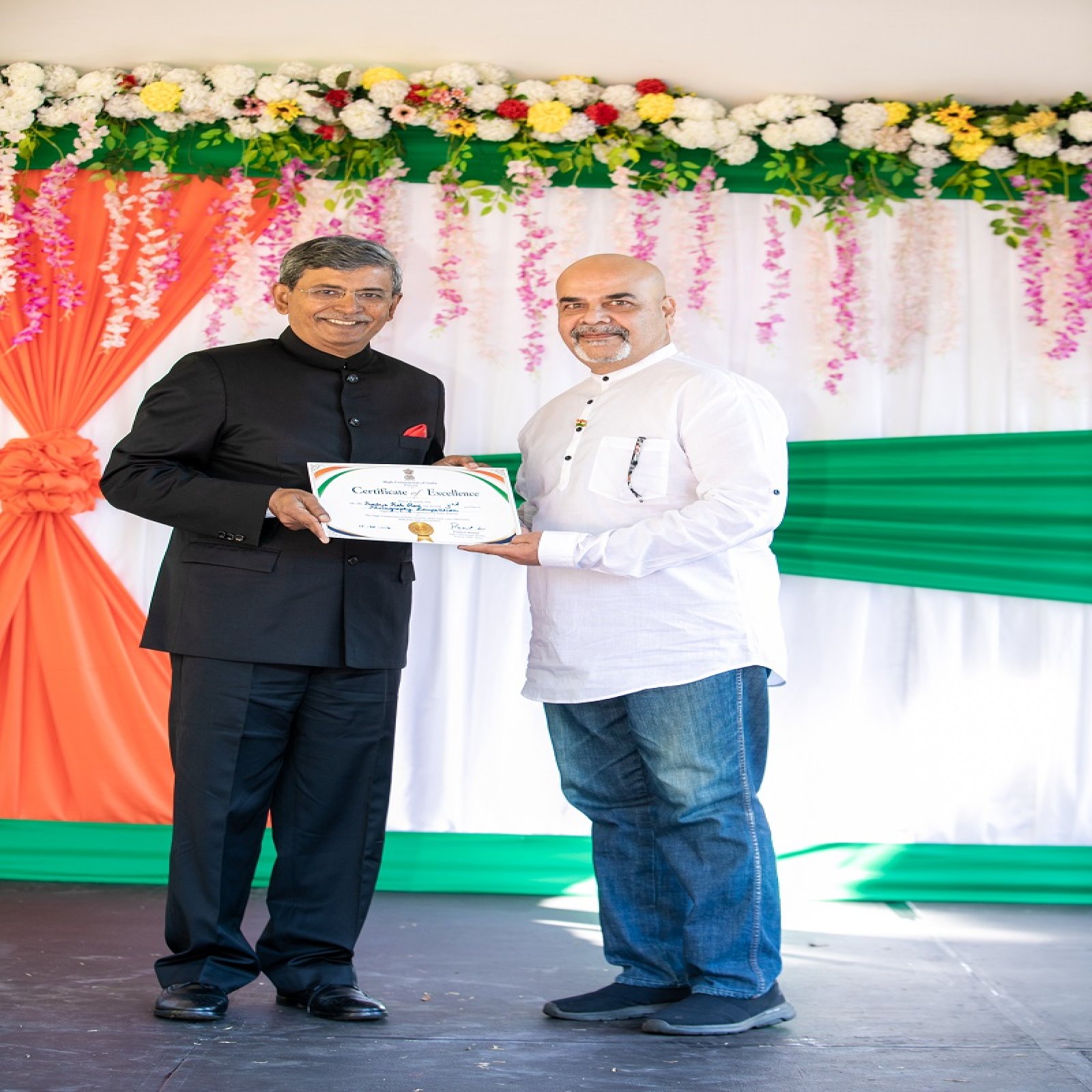 80th Independence Day Flag Hoisting Ceremony organised by the High Commission of India at India House on 15 August 2026