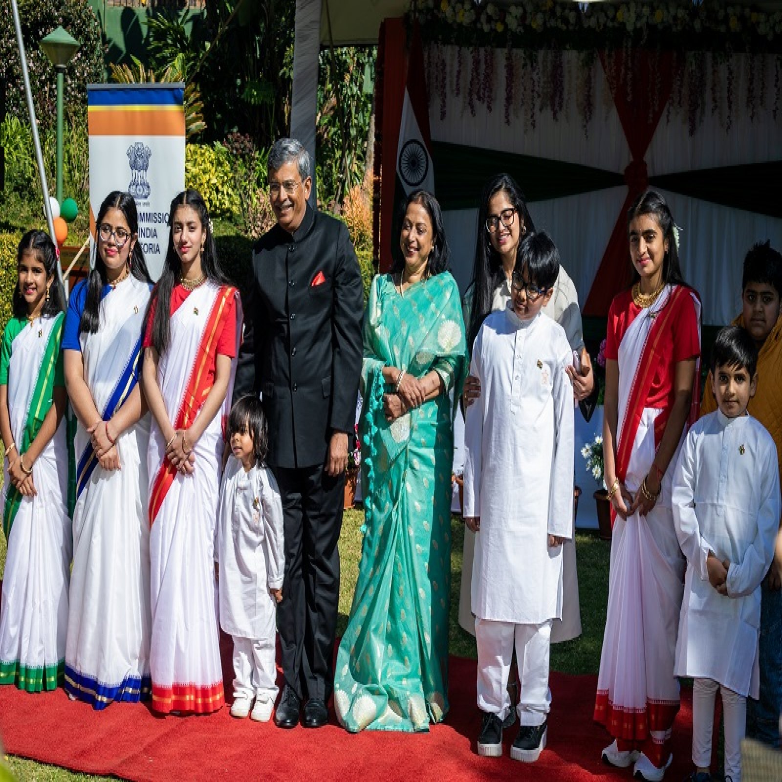 80th Independence Day Flag Hoisting Ceremony organised by the High Commission of India at India House on 15 August 2026