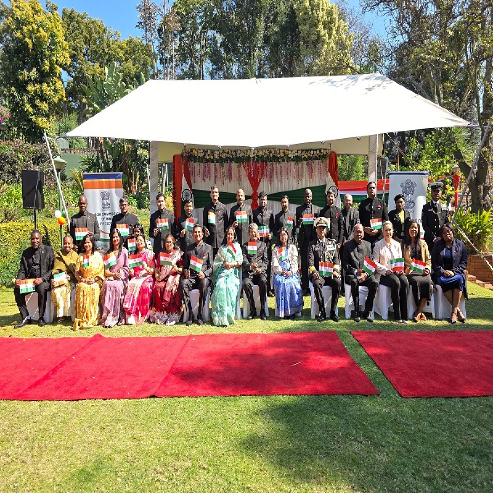 80th Independence Day Flag Hoisting Ceremony organised by the High Commission of India at India House on 15 August 2026