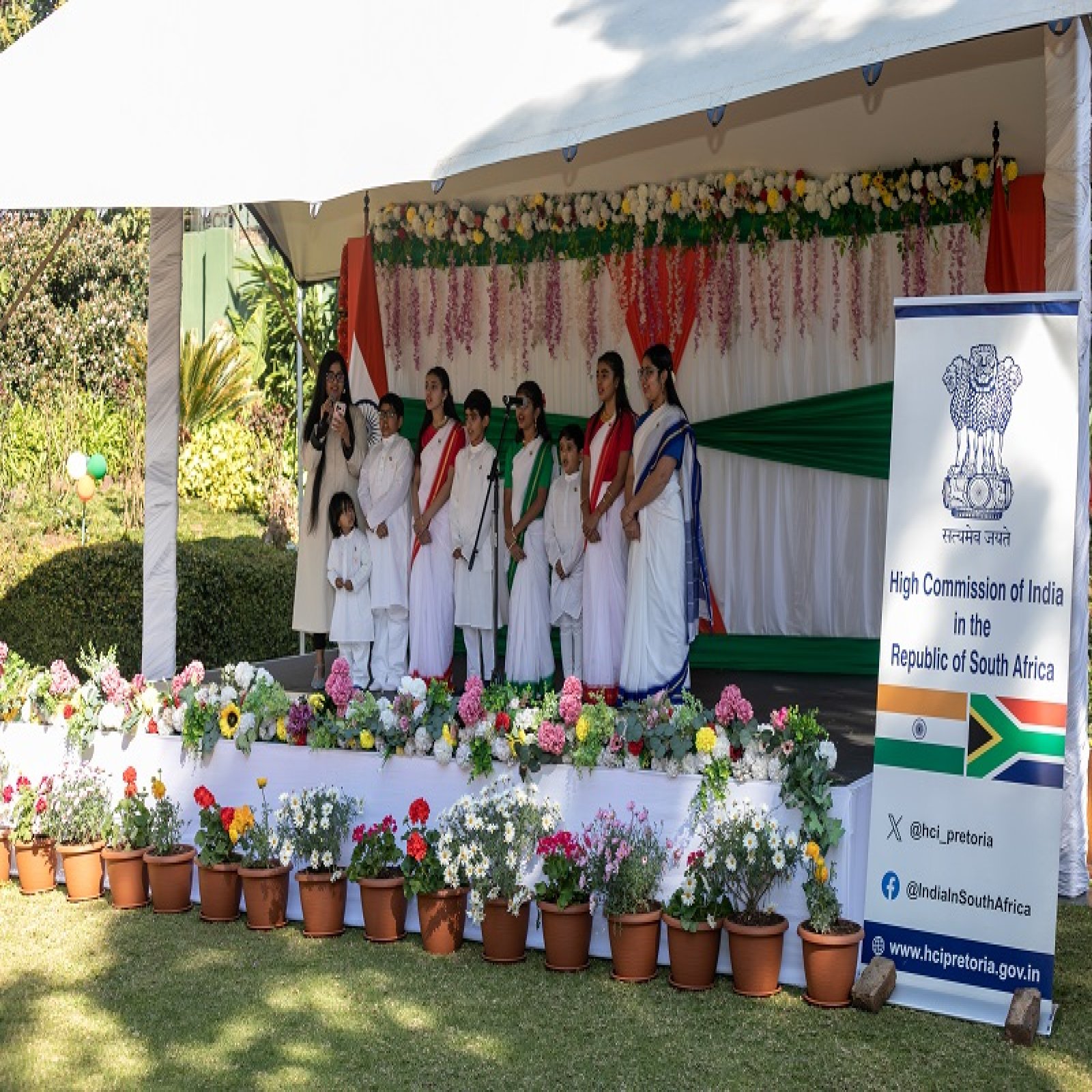 80th Independence Day Flag Hoisting Ceremony organised by the High Commission of India at India House on 15 August 2026