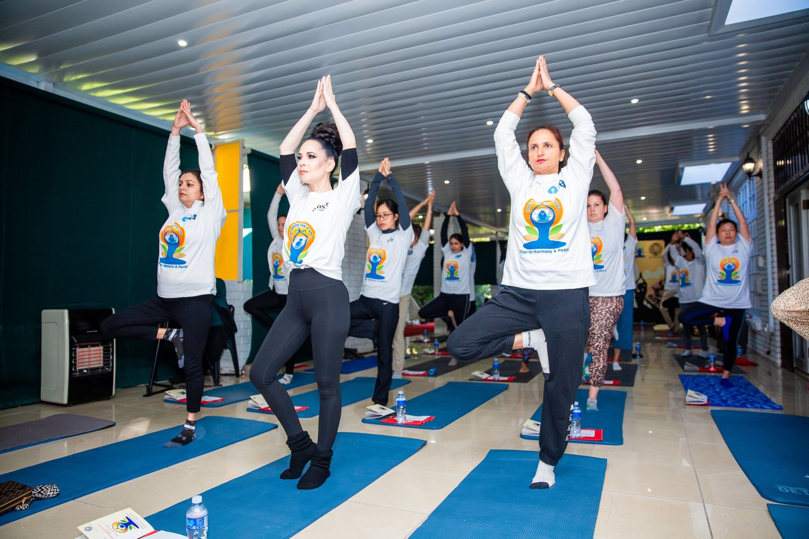 The High Commission of India, Pretoria organised the “Curtain Raiser Event” a 30 Days to the 11th International Day of Yoga on 21st May 2025 at India House.  The members of the International Diplomatic Spouses Association in South Africa (IDSA), members of various Yoga Institutes, and members of the Indian Diaspora attended the curtain-raiser event to celebrate and embrace the ancient Indian practice of Yoga and discover its transformative power for the body, mind, and spirit.