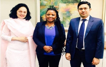 High Commissioner Ruchira Kamboj meets  the Health Minister of the Western Cape
