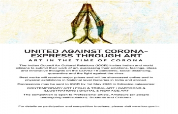 Global Art competition- United against Corona- Express through Art