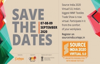 Source India Virtual 5.0' - India's biggest MMF textiles trade show : extended till 12 September 2020