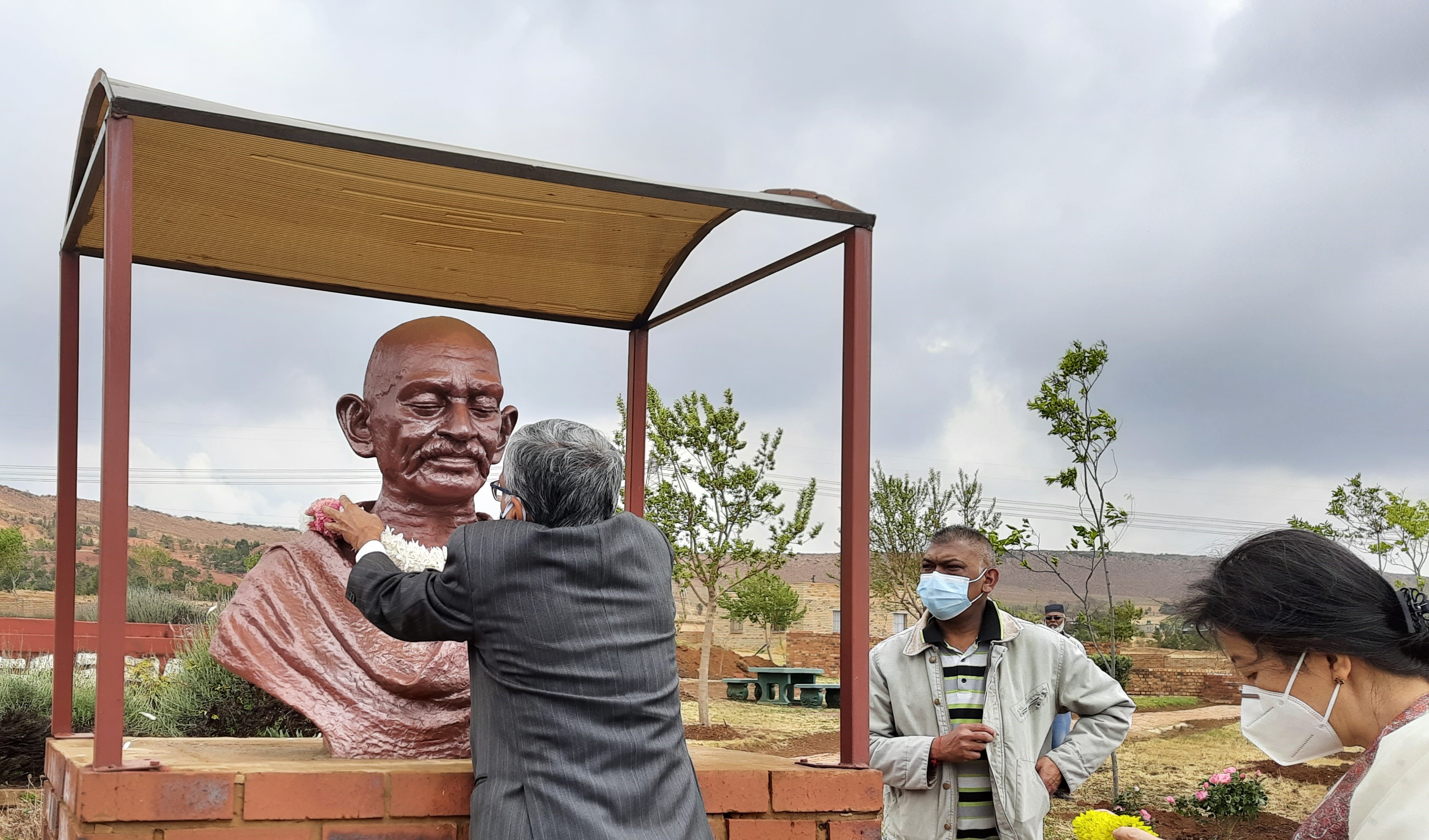 Celebration of Birth Anniversary of Mahatma Gandhi at Tolstoy Farm