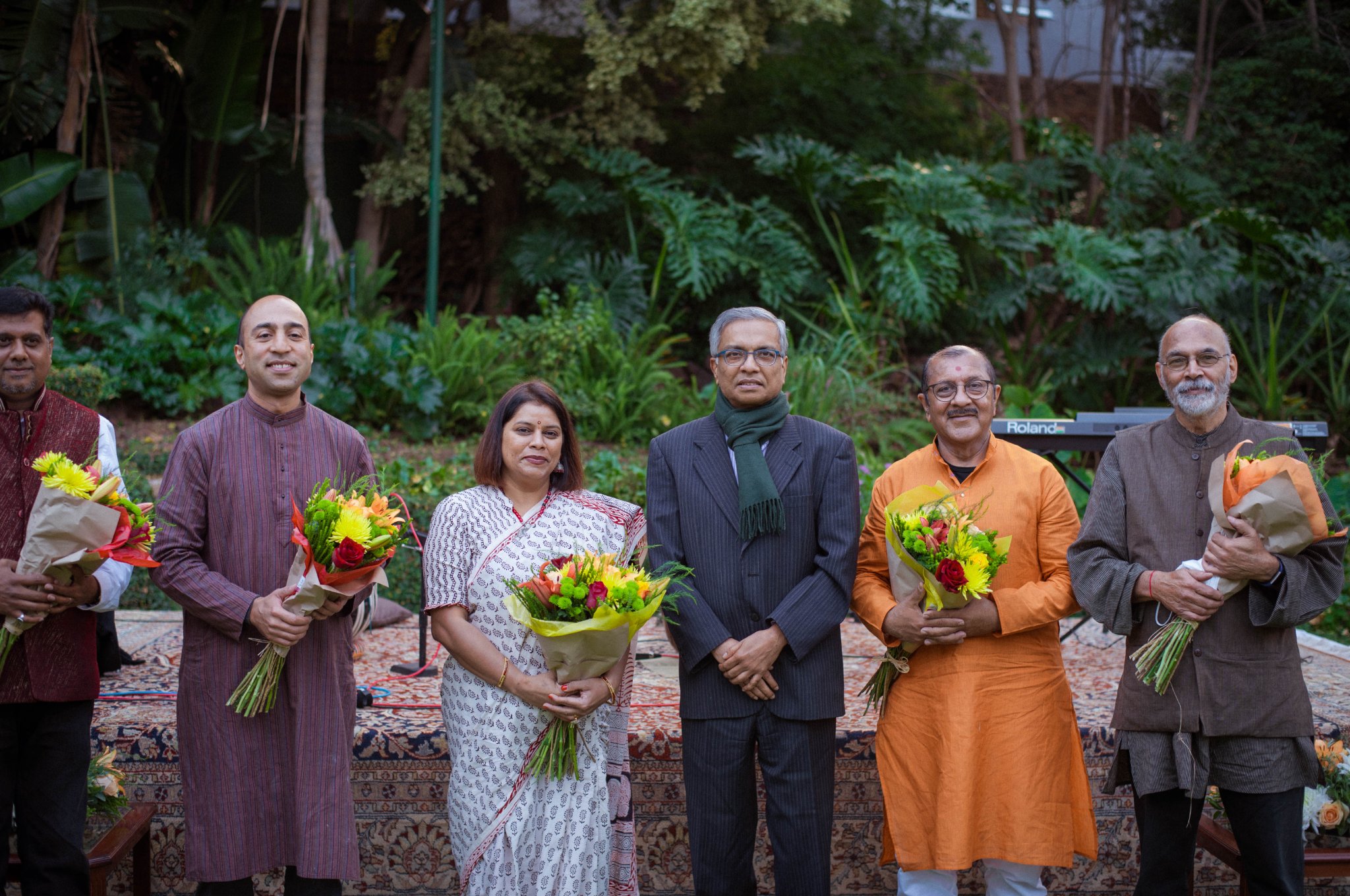 An Indian Classical Soiree organised at India House on 7 May 2022 in Pretoria as part of Amrit Mahotsav celebrations