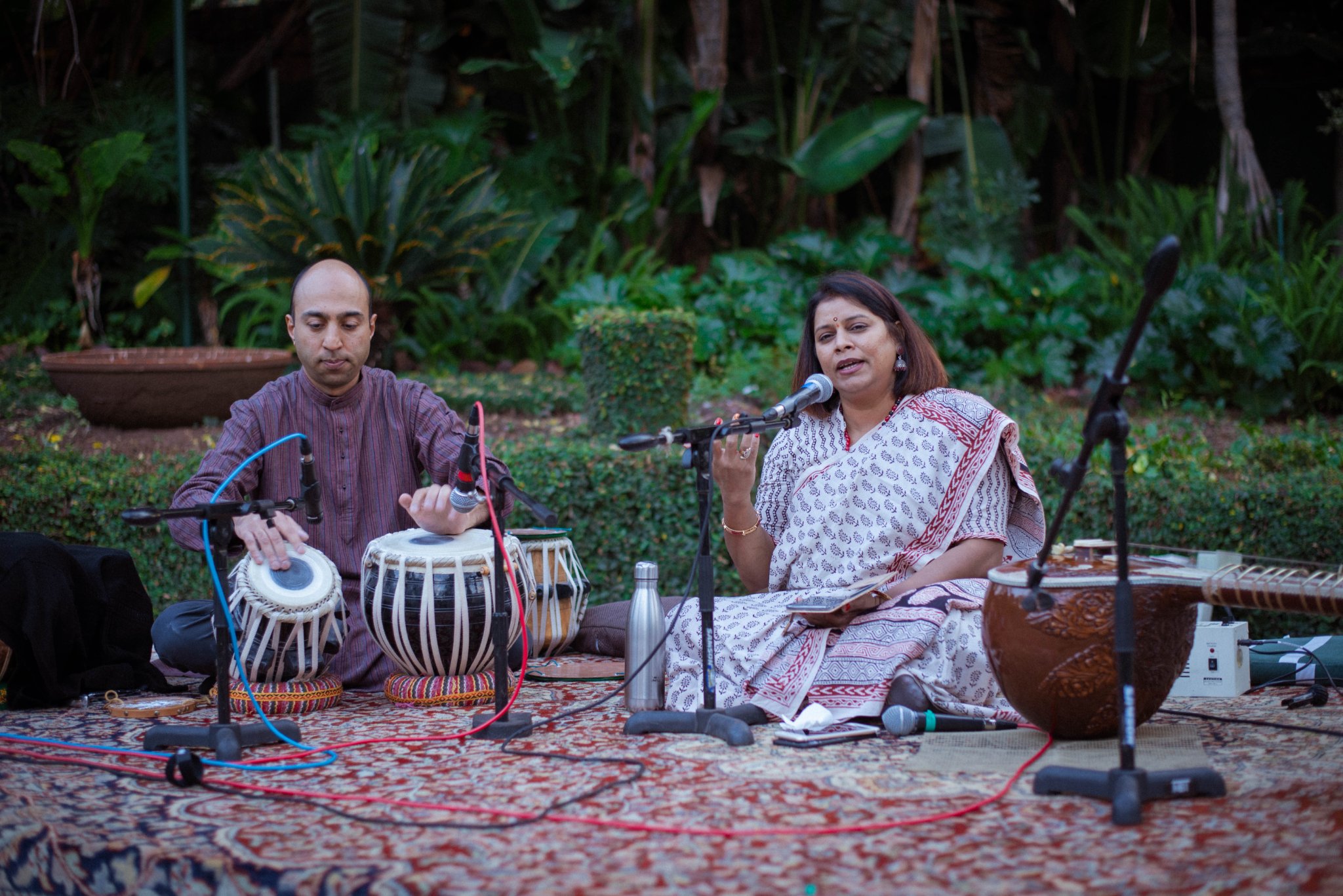 An Indian Classical Soiree organised at India House on 7 May 2022 in Pretoria as part of Amrit Mahotsav celebrations