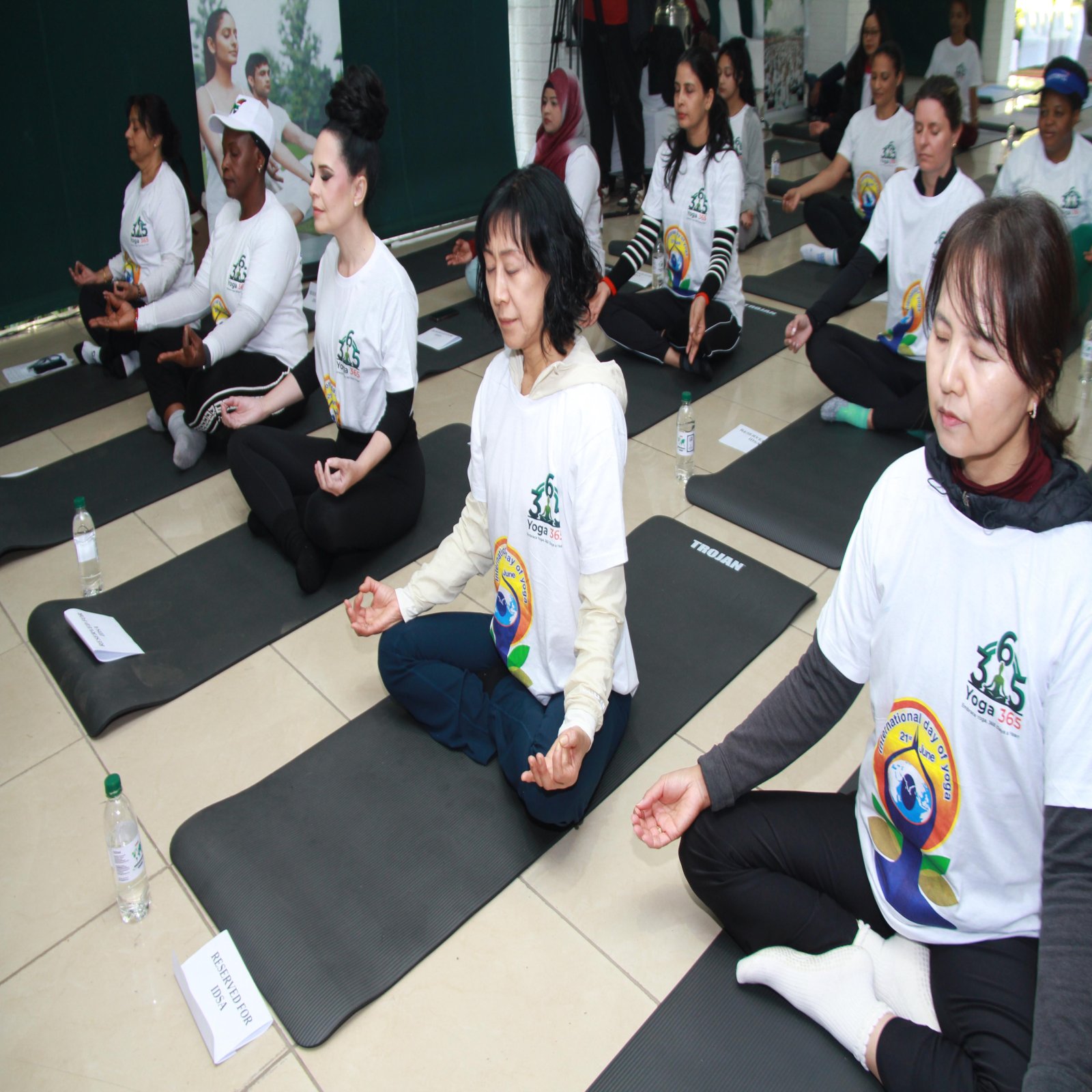 Yoga for Diplomats' - Curtain Raiser Event for the 12th International Day of Yoga organised by High Commission of India, Pretoria at India House on 04 June 2026'