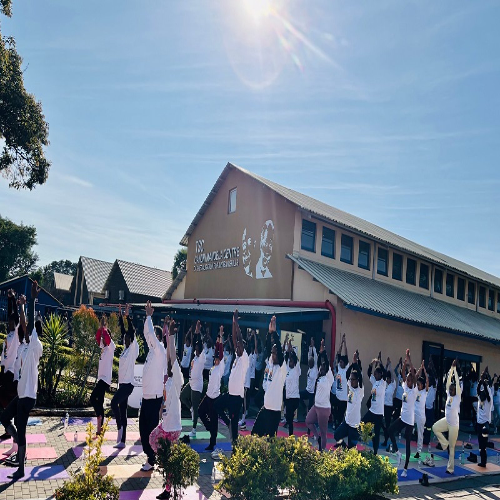 Curtain Raiser Event for the 12th International Day of Yoga organised by High Commission of India, Pretoria at Tshwane South TVET College on 27 May 2026