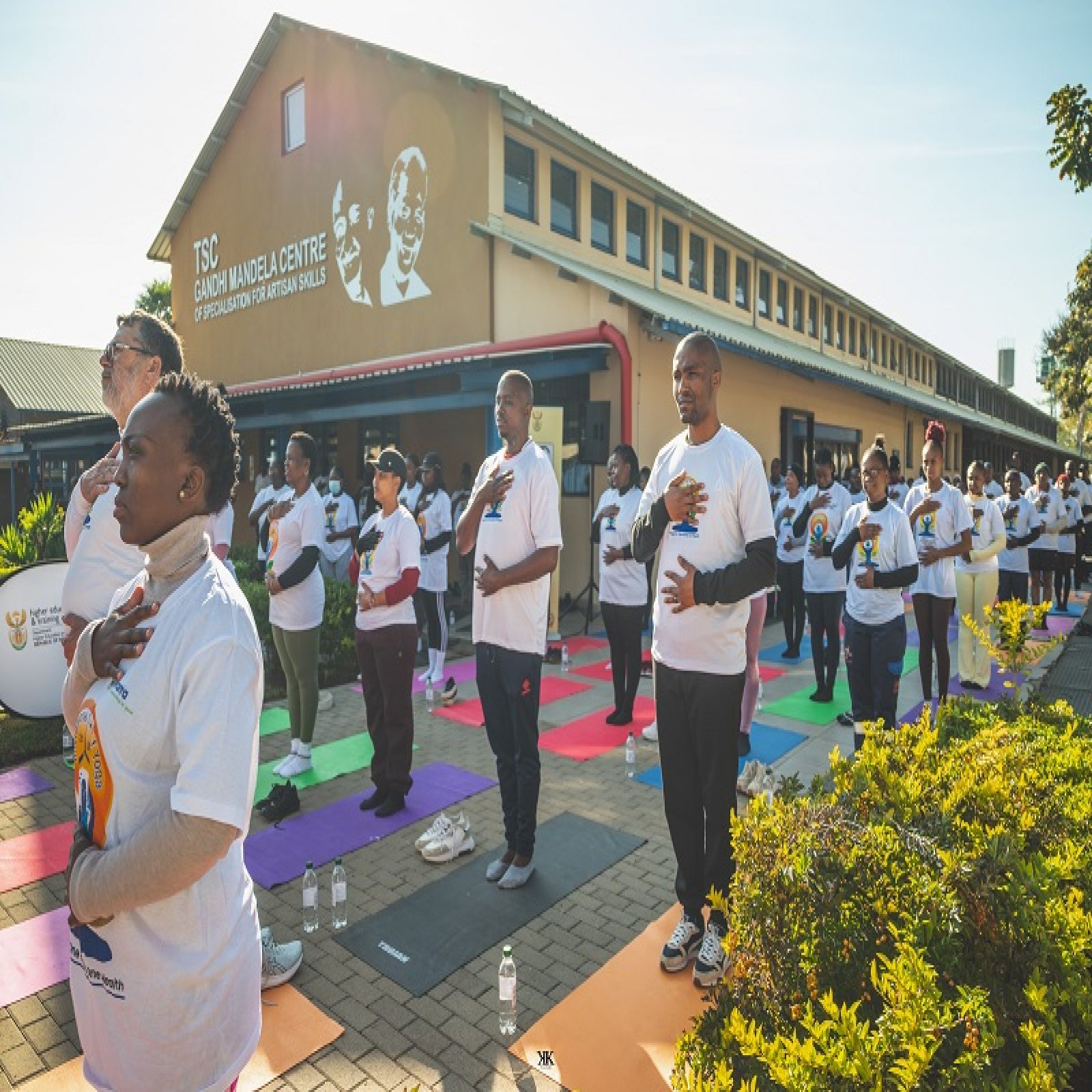 Curtain Raiser Event for the 12th International Day of Yoga organised by High Commission of India, Pretoria at Tshwane South TVET College on 27 May 2026