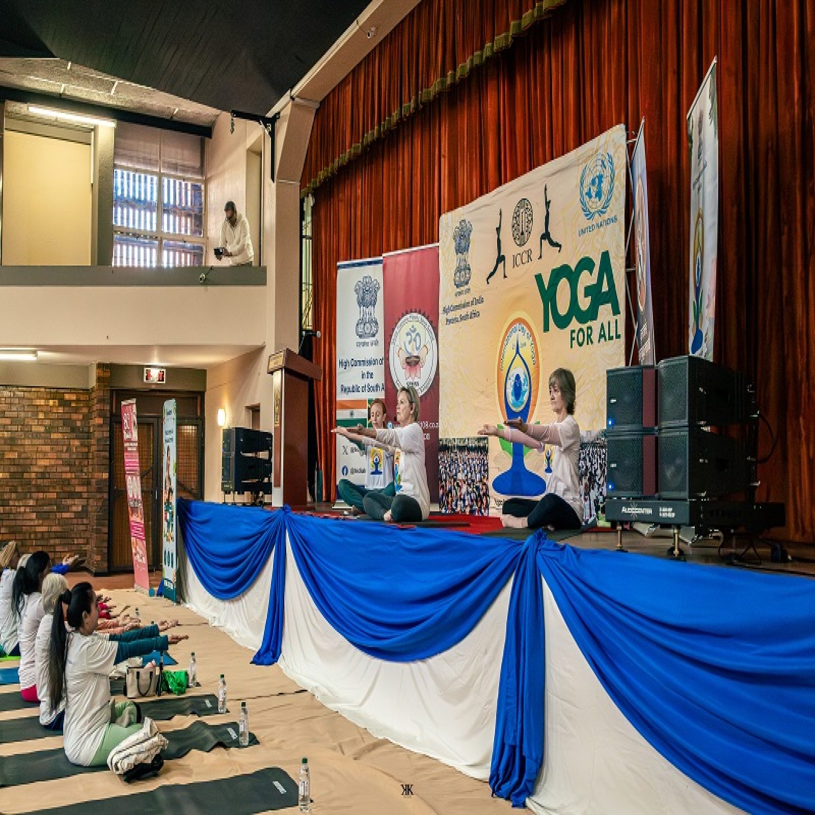 Event for Community Wellness for the 12th International Day of Yoga organised by High Commission of India, Pretoria at Shree Pretoria Hindu Seva Samaj on 24 May 2026