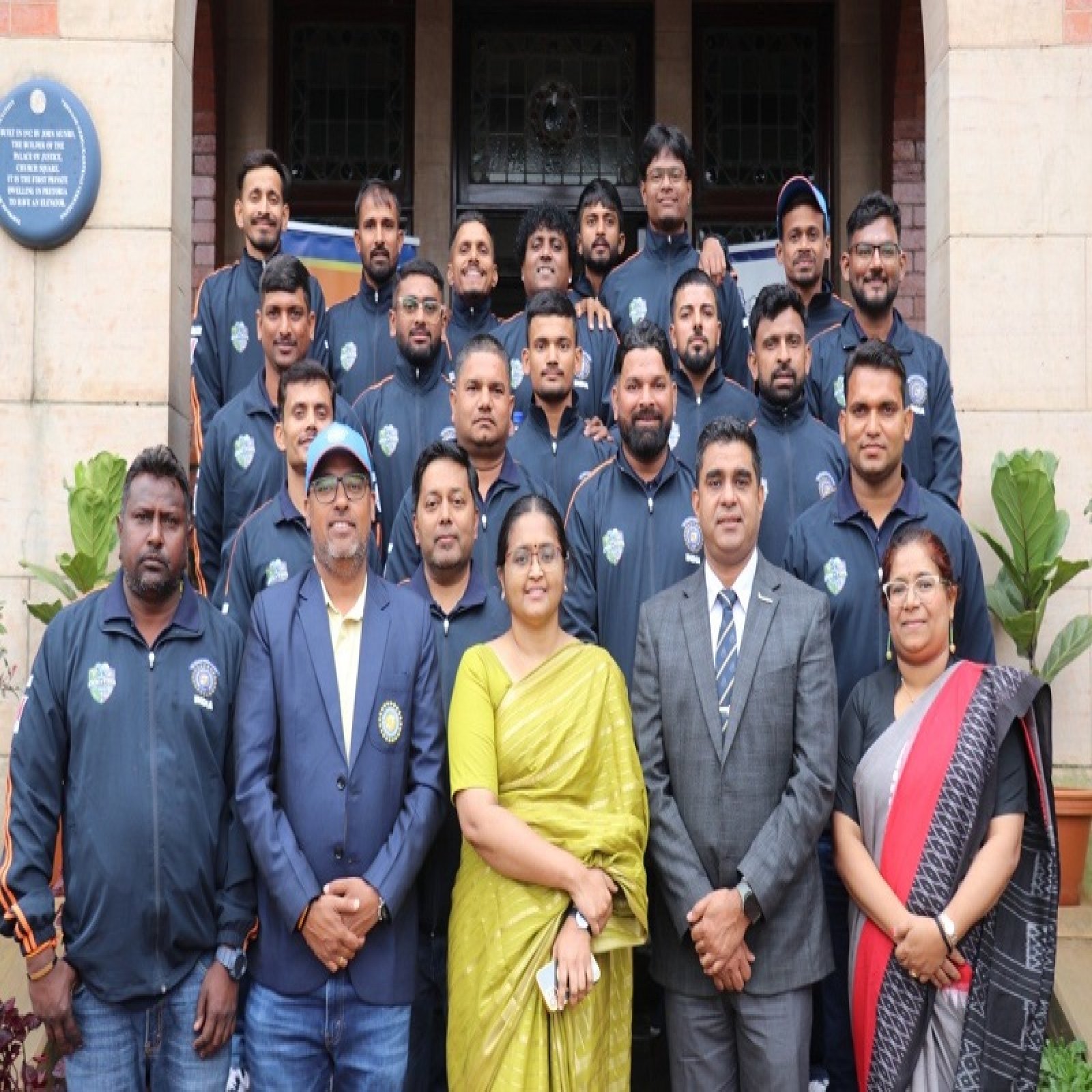 The Acting High Commissioner of India Smt. Banu Prakash welcomed the members of Indian Deaf Cricket Team on 30th April 2026