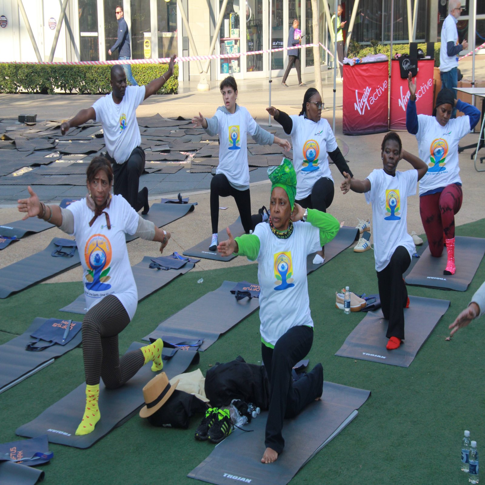 Curtain Raiser Event for the 12th International Day of Yoga organised by High Commission of India, Pretoria at Virgin Active, Loftus Park on 29 May 2026