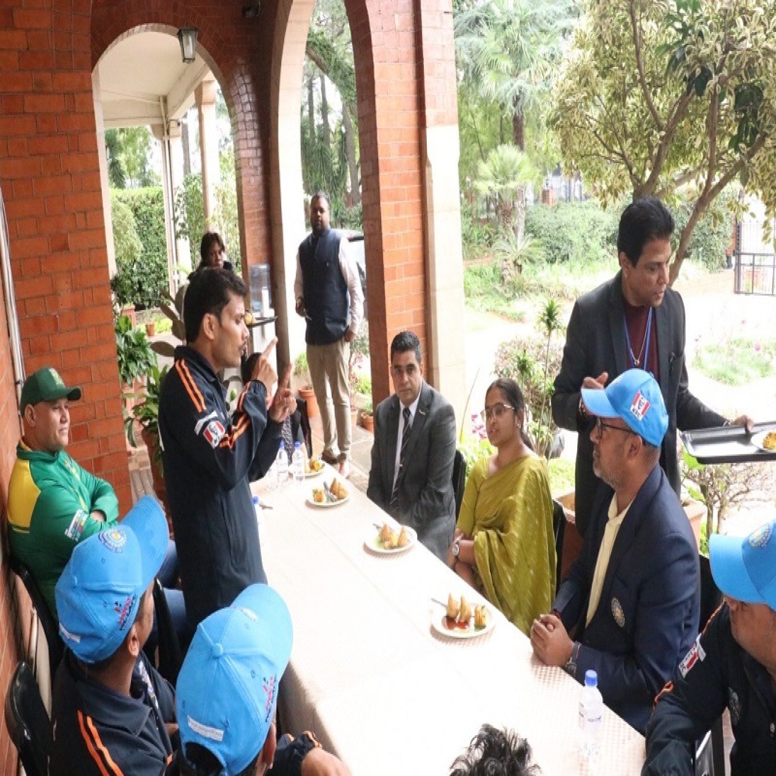 The Acting High Commissioner of India Smt. Banu Prakash welcomed the members of Indian Deaf Cricket Team on 30th April 2026