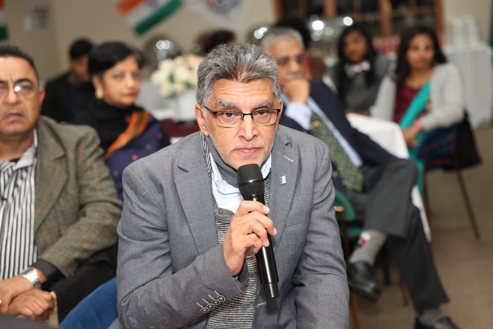 The Hon. Minister of State for External Affairs of India, Shri Pabitra Margherita @PmargheritaBJP met and interacted with the vibrant Indian diaspora in Lesotho.  Hon. Minister of State thanked the Indian Diaspora members for their warm welcome, and appreciated their contributions in strengthening the people-to-people and cultural ties between India and Lesotho.