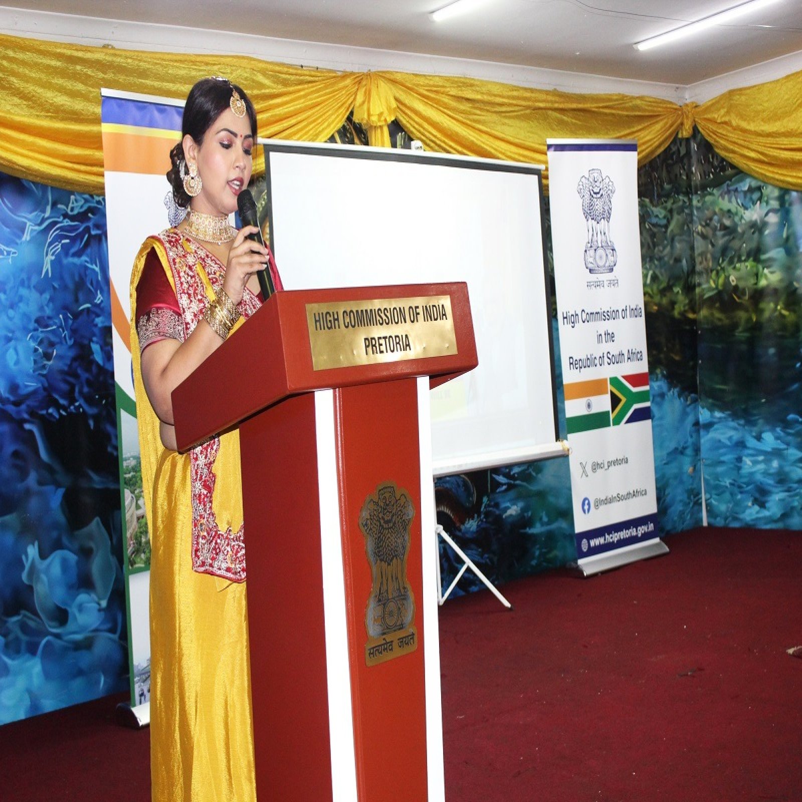 High Commission commemorated the 150th birth Anniversary of Dharati Aba 