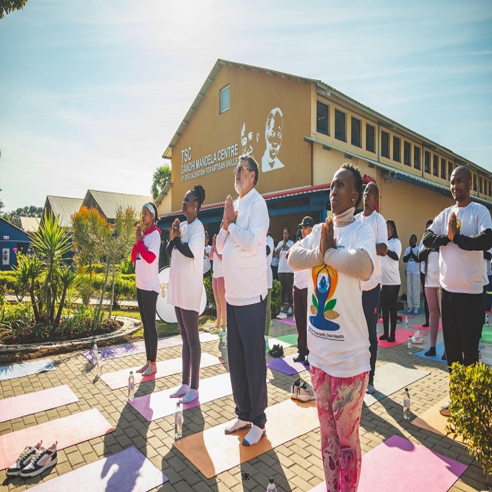 Curtain Raiser Event for the 12th International Day of Yoga organised by High Commission of India, Pretoria at Tshwane South TVET College on 27 May 2026