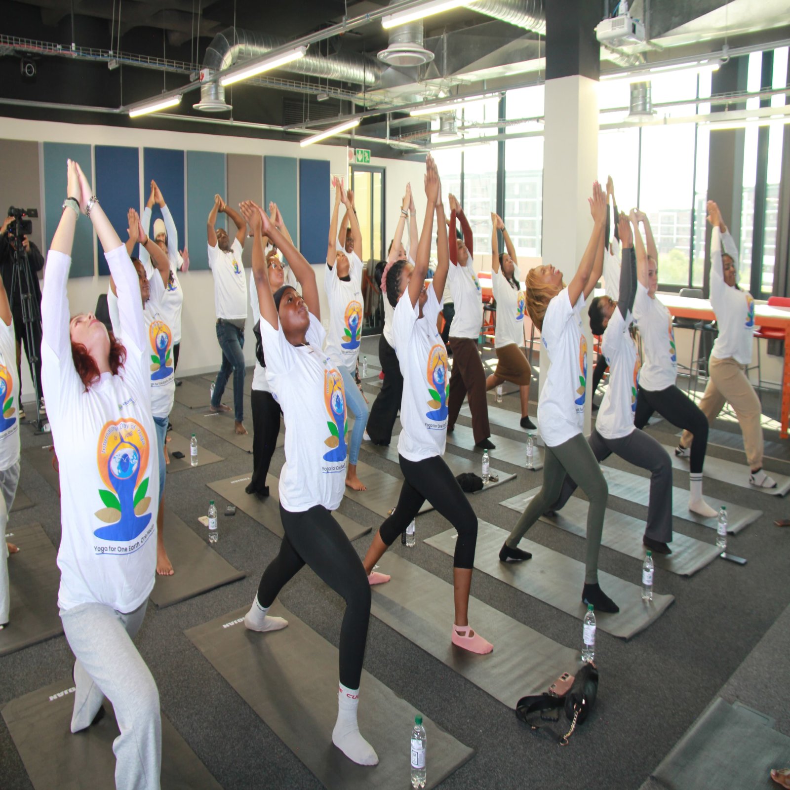 Curtain Raiser event for the 12th International Day of Yoga by High Commission of India, Pretoria at Stadio Higher Education on 20 May 2026