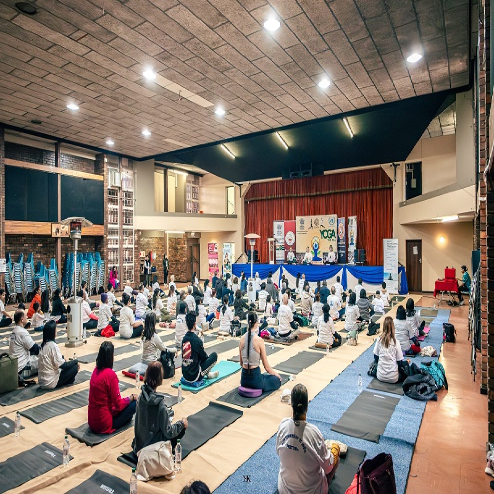 Event for Community Wellness for the 12th International Day of Yoga organised by High Commission of India, Pretoria at Shree Pretoria Hindu Seva Samaj on 24 May 2026