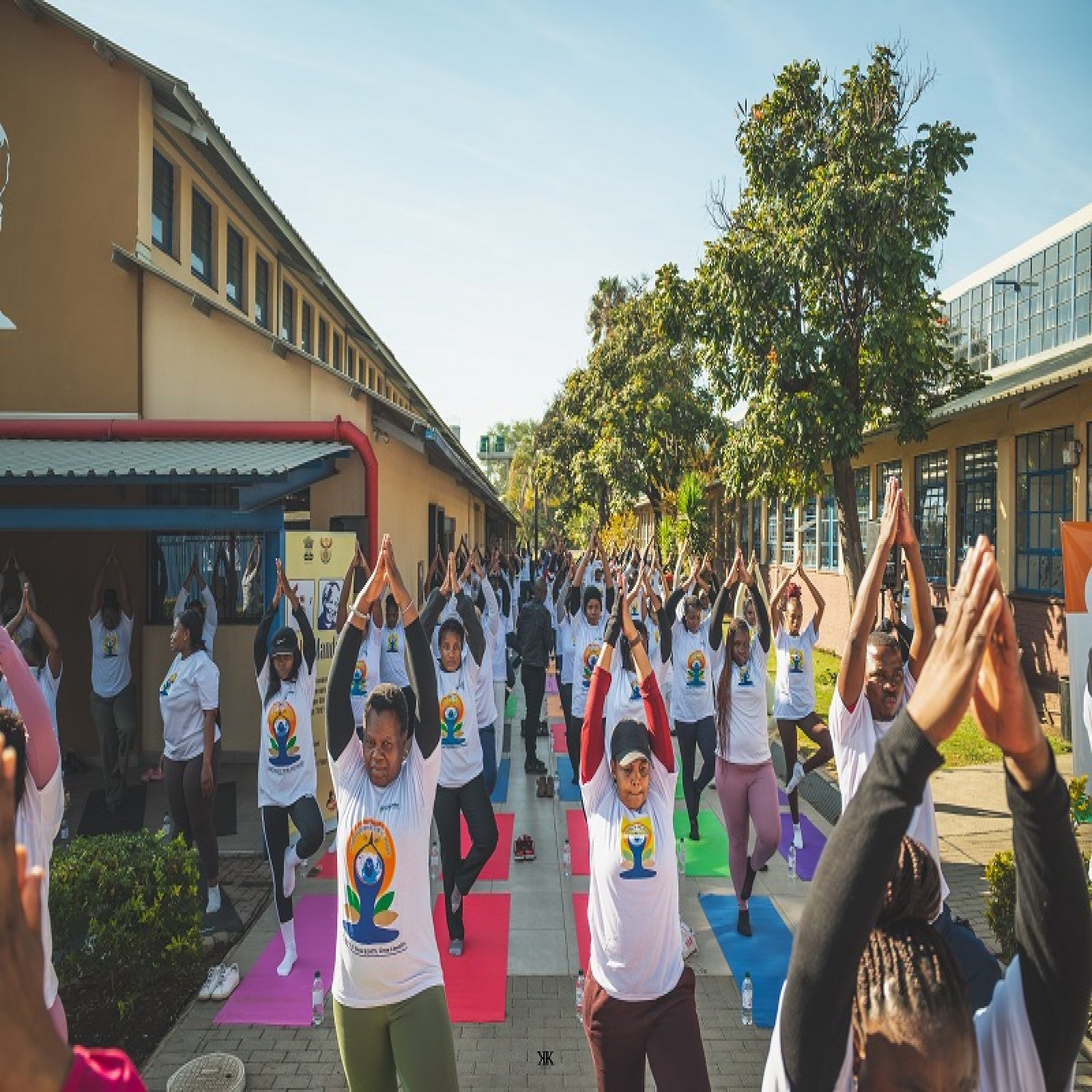 Curtain Raiser Event for the 12th International Day of Yoga organised by High Commission of India, Pretoria at Tshwane South TVET College on 27 May 2026