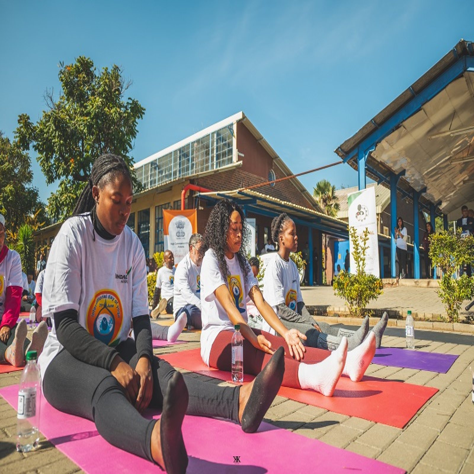 Curtain Raiser Event for the 12th International Day of Yoga organised by High Commission of India, Pretoria at Tshwane South TVET College on 27 May 2026