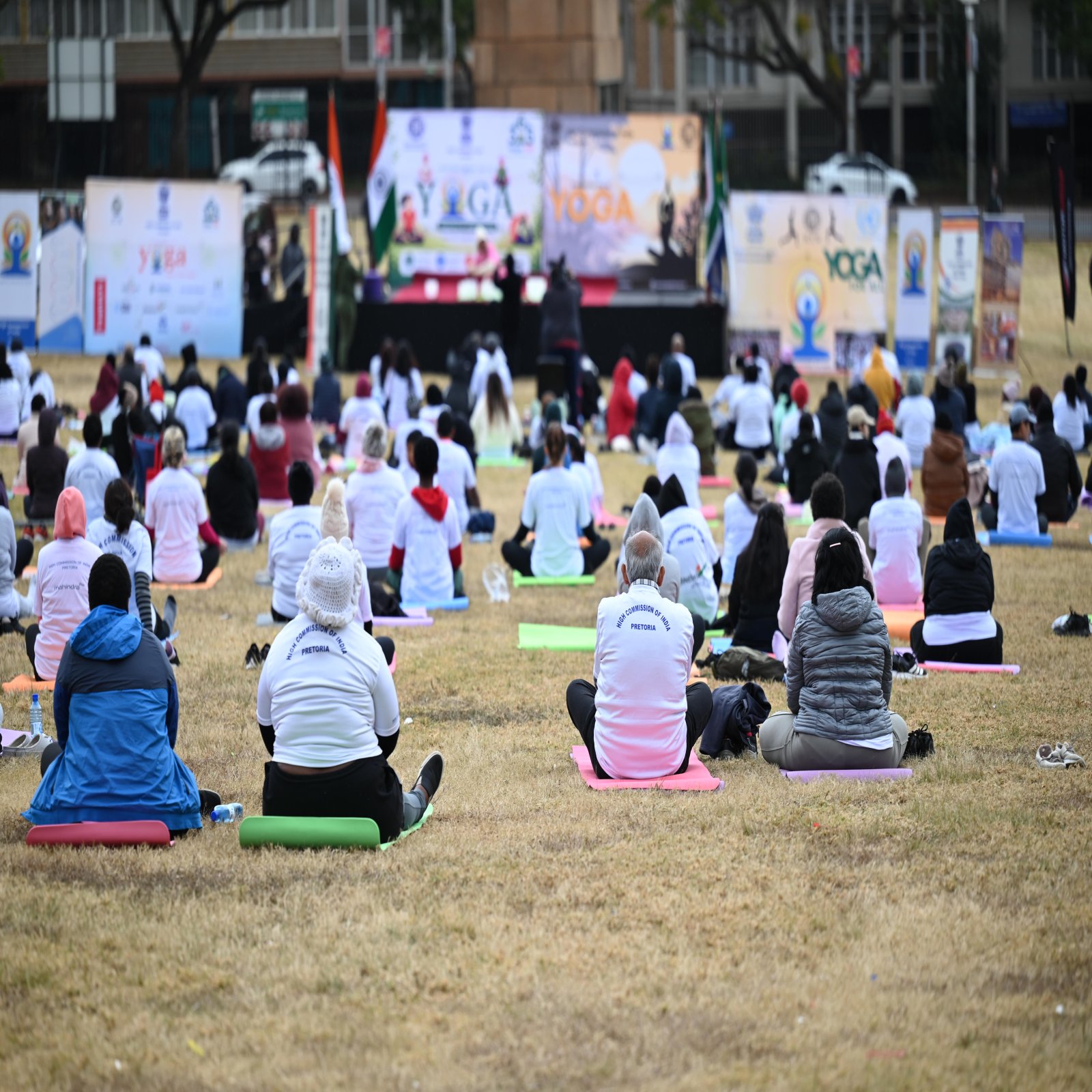 12th International Day of Yoga Celebrations at Union Building, South Lawns on 21 June 2026