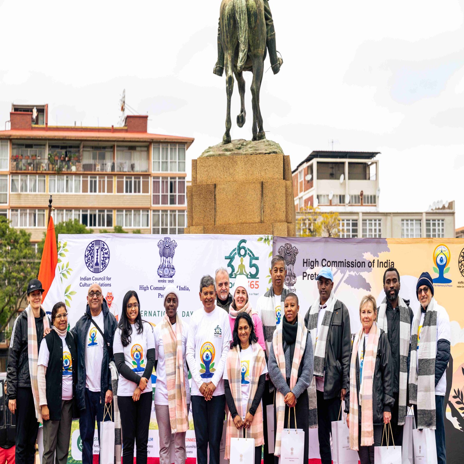 12th International Day of Yoga Celebrations at Union Building, South Lawns on 21 June 2026