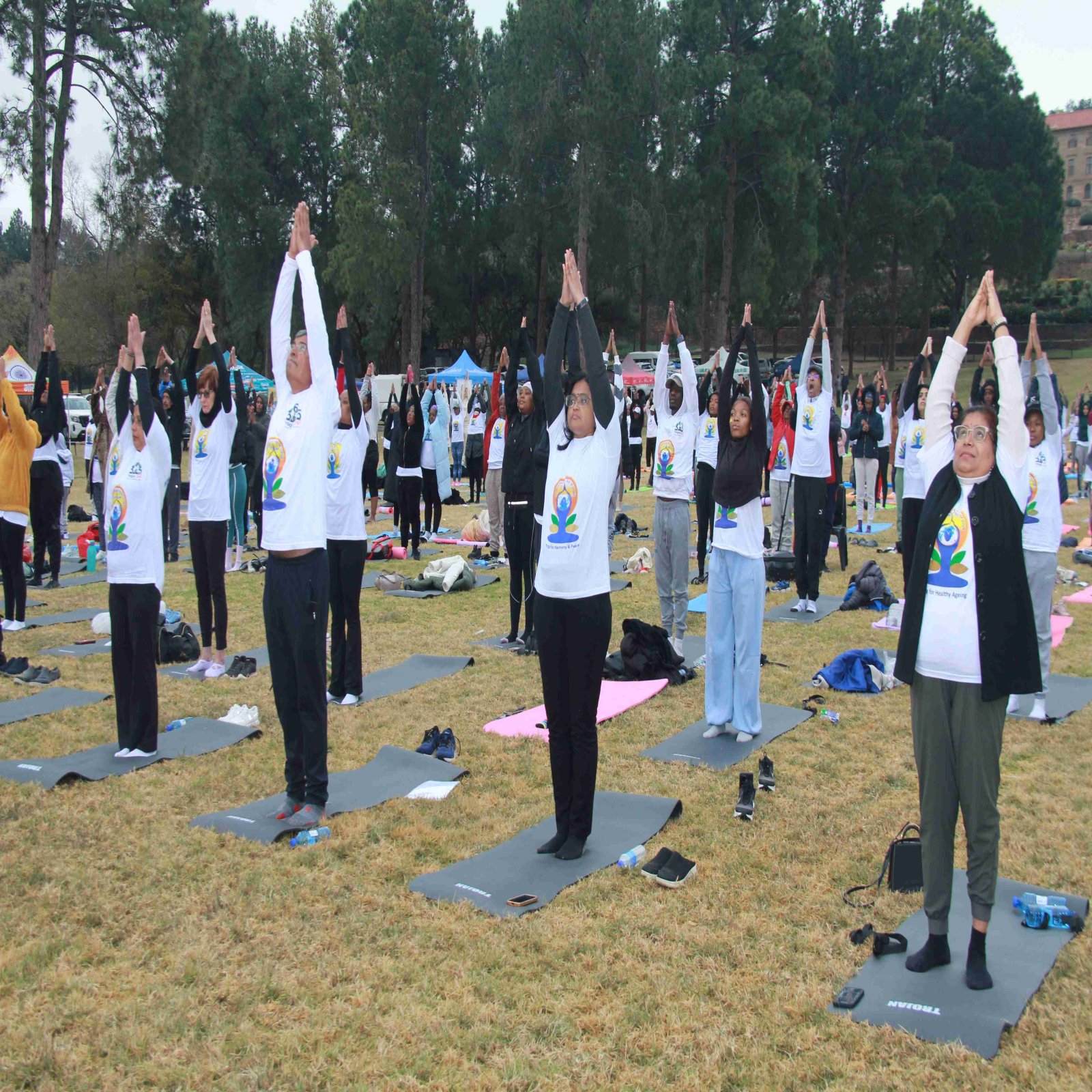 12th International Day of Yoga Celebrations at Union Building, South Lawns on 21 June 2026