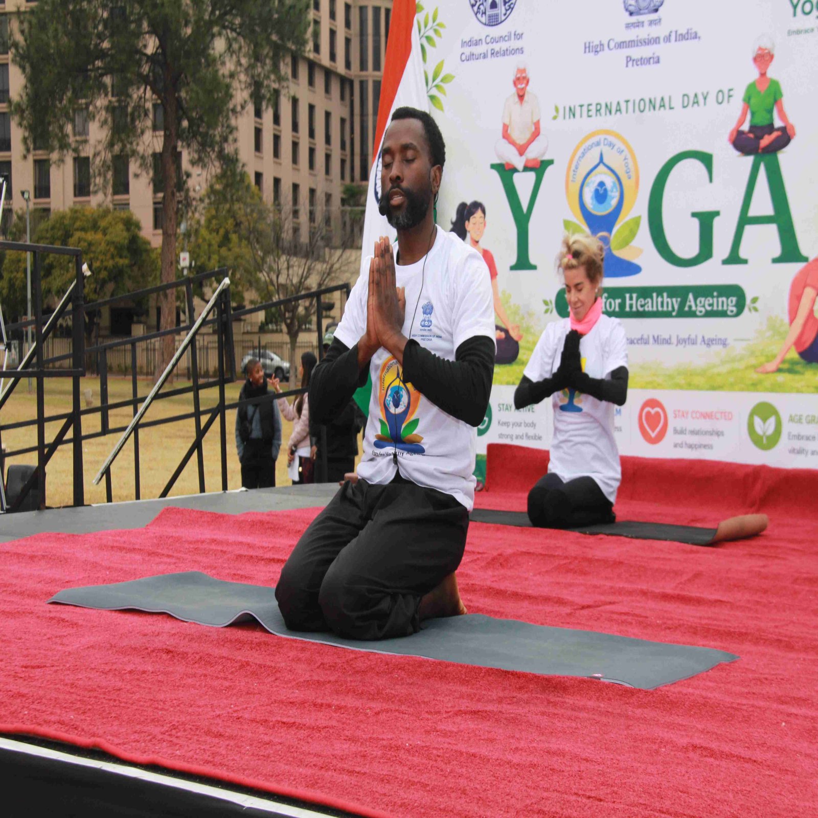 12th International Day of Yoga Celebrations at Union Building, South Lawns on 21 June 2026