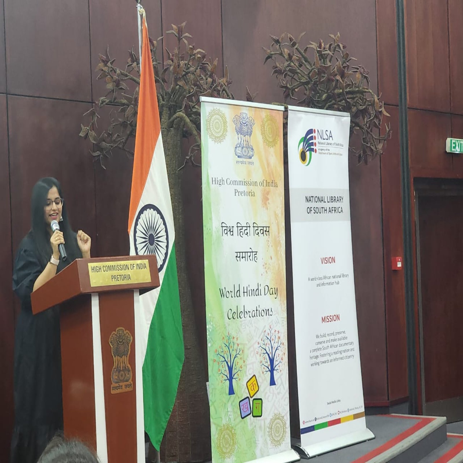 WORLD HINDI DAY WAS CELEBRATED IN COLLABORATION WITH THE NATIONAL LIBRARY OF SOUTH AFRICA, PRETORIA CAMPUS ON 10 JANUARY 2026