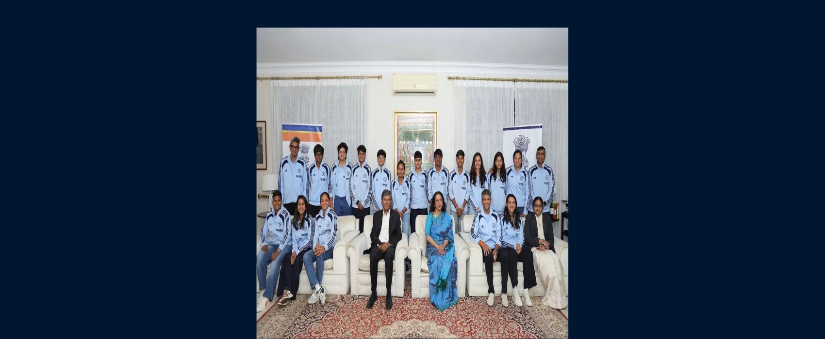 DINNER HOSTED BY THE HIGH COMMISSIONER OF INDIA FOR THE INDIAN WOMEN’S CRICKET TEAM ON 24th April 2026