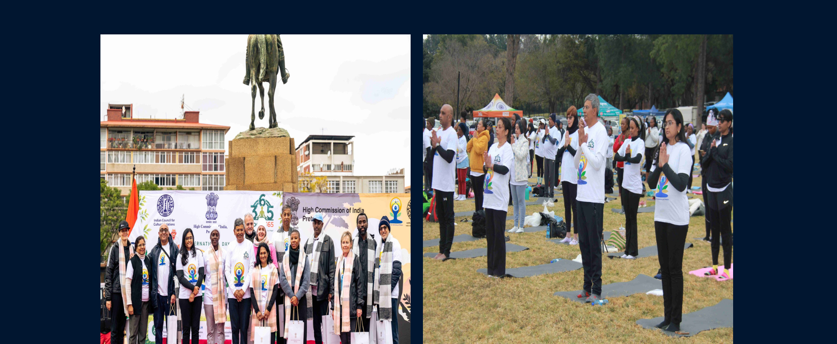 12th International Day of Yoga Celebrations at Union Building, South Lawns on 21 June 2026