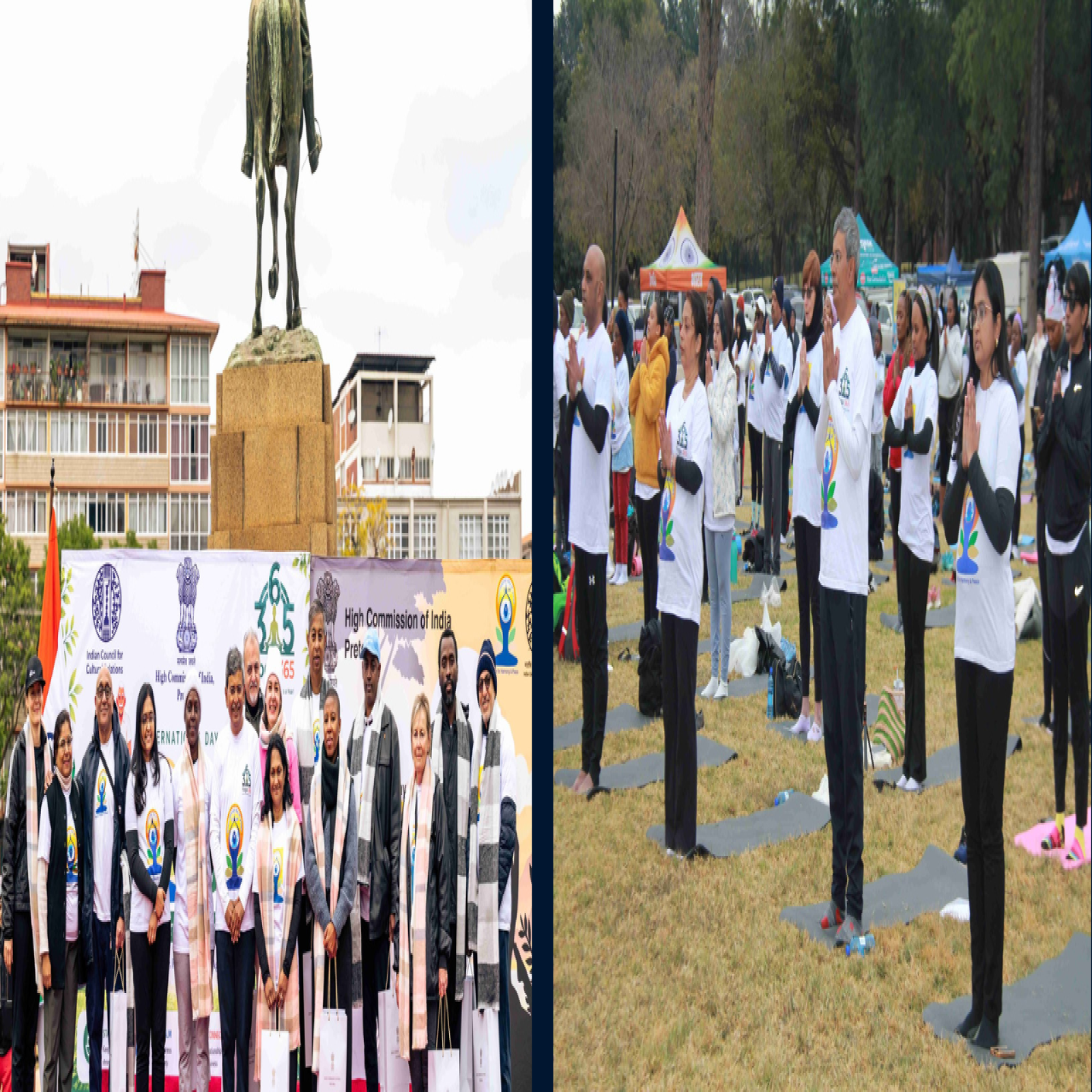 12th International Day of Yoga Celebrations at Union Building, South Lawns on 21 June 2026